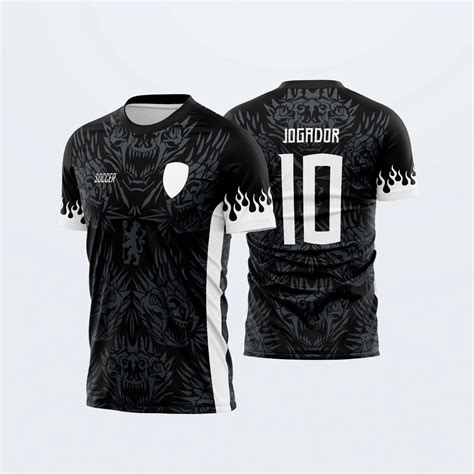 camiseta preta interclasse